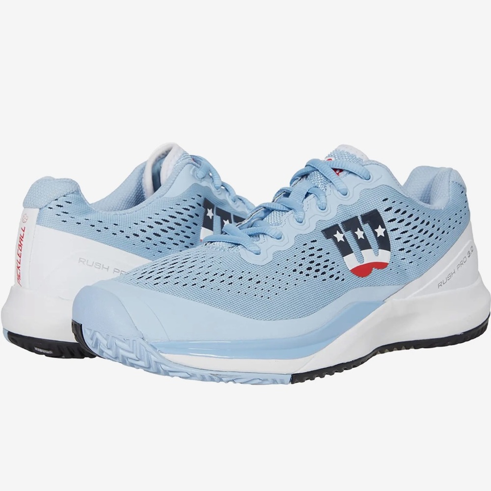 Wilson Rush Pro 3.0 Pickleball Shoes. Size 9.5.